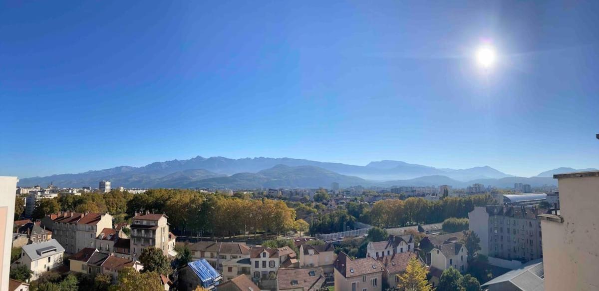 2 Terrasses vue à 360 sur les montagnes Grenoble Exterior foto