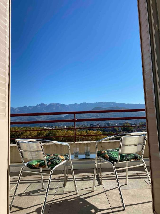 2 Terrasses vue à 360 sur les montagnes Grenoble Exterior foto